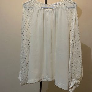 Vine & Love Ivory Blouse